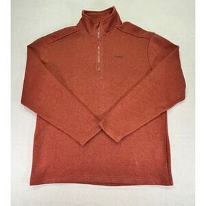 KAVU‎ Men's XL 1/4 Zip Long Sleeve Shirt Outdoor Wear Embroidered Sweater